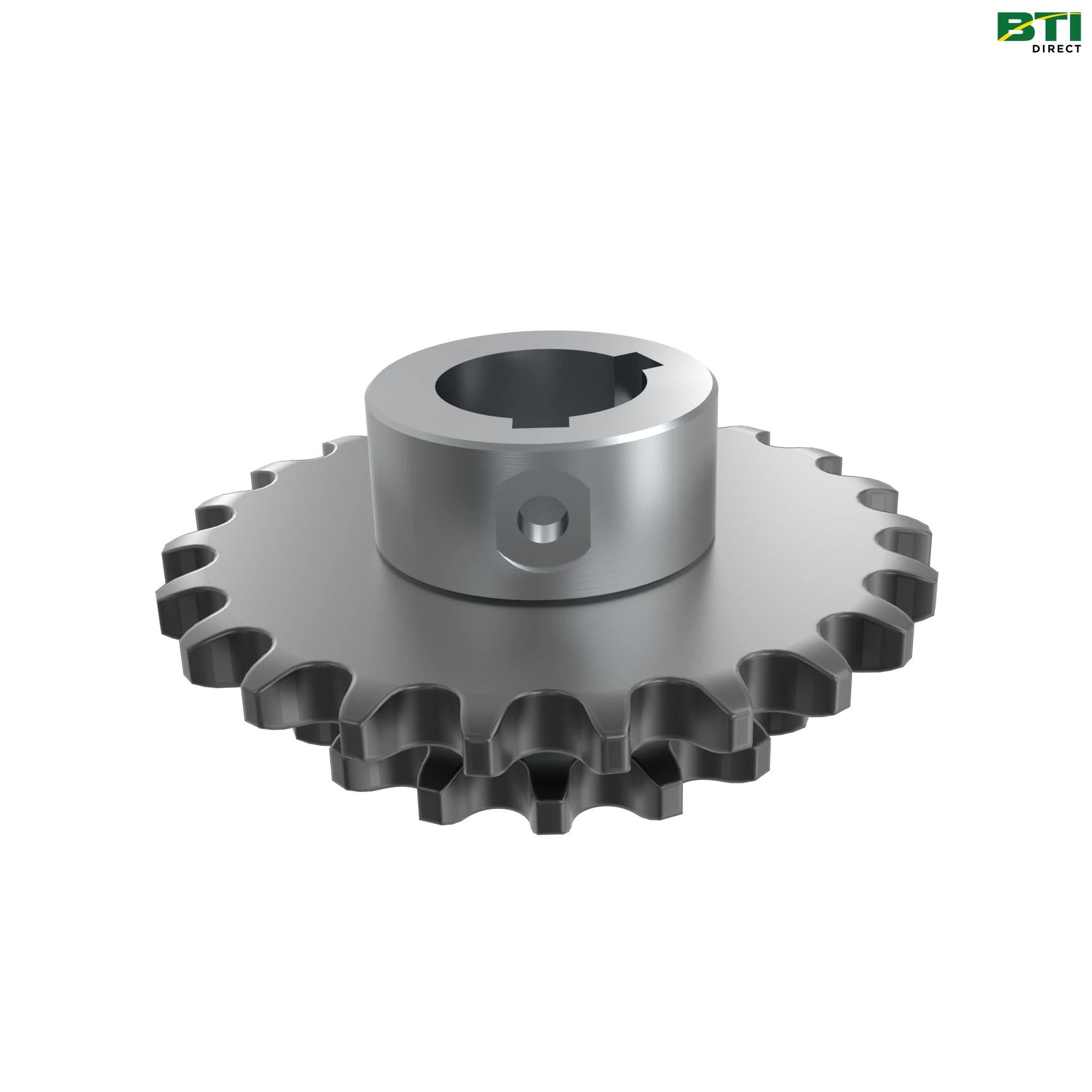 AH125782: Feeder House Drive Double Chain Sprocket