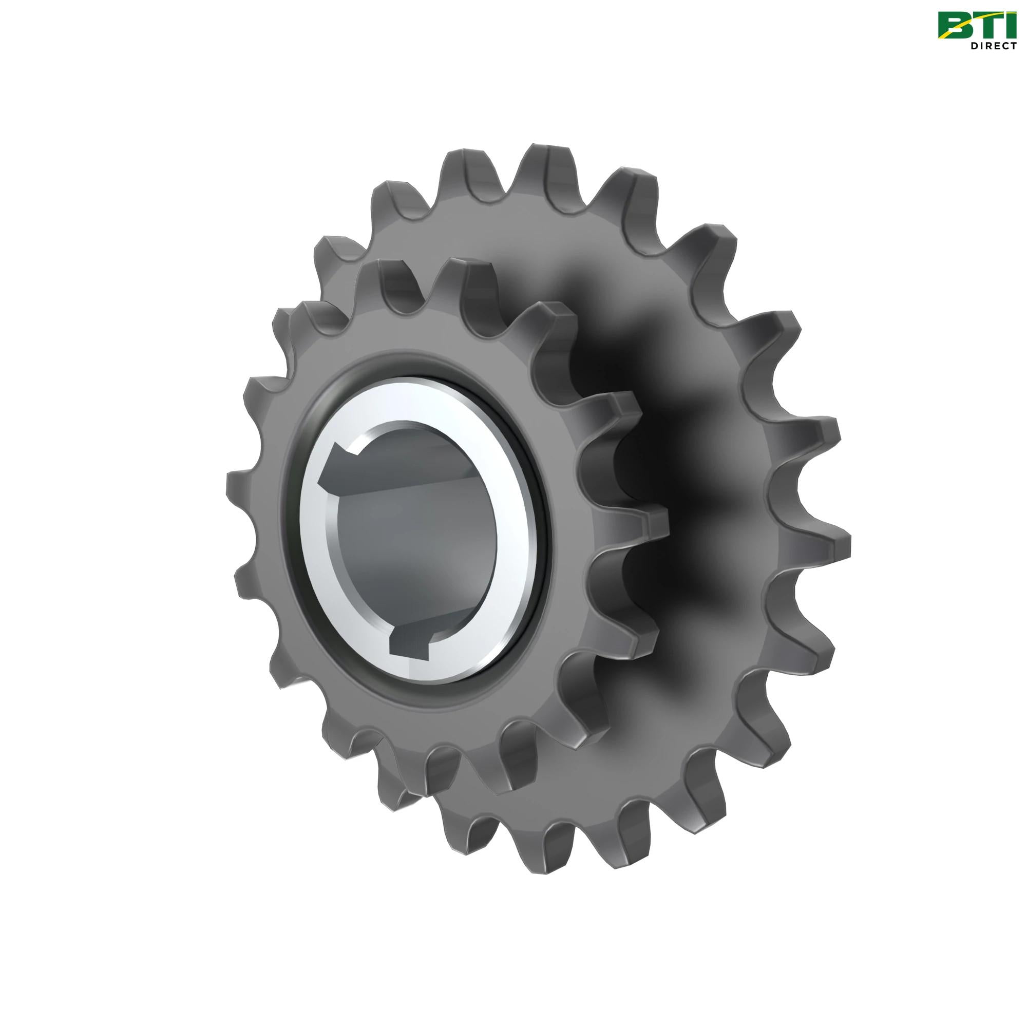 AH125782: Feeder House Drive Double Chain Sprocket