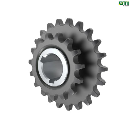 AH125782: Feeder House Drive Double Chain Sprocket
