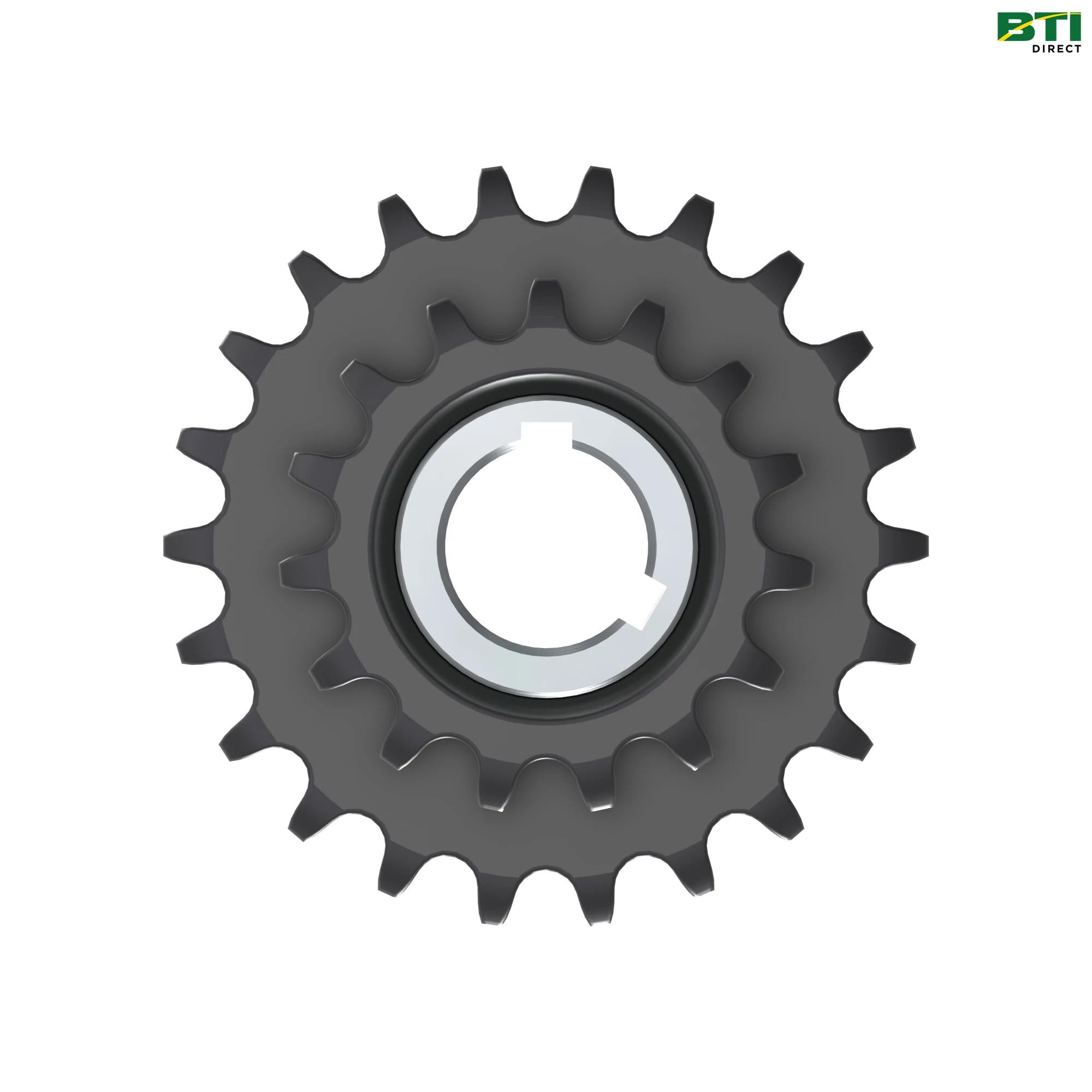 AH125782: Feeder House Drive Double Chain Sprocket