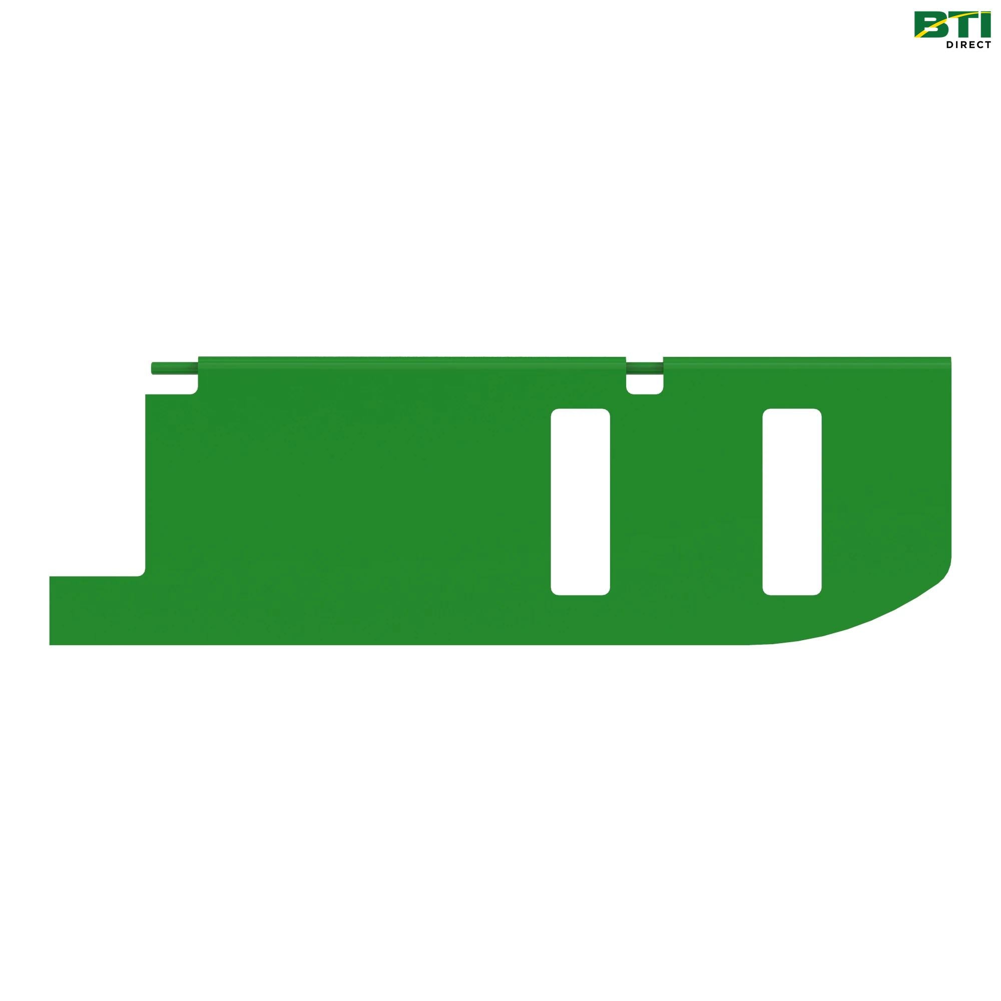 AH147773: Row Unit Frame Adjustable Deck Plate, Left Side