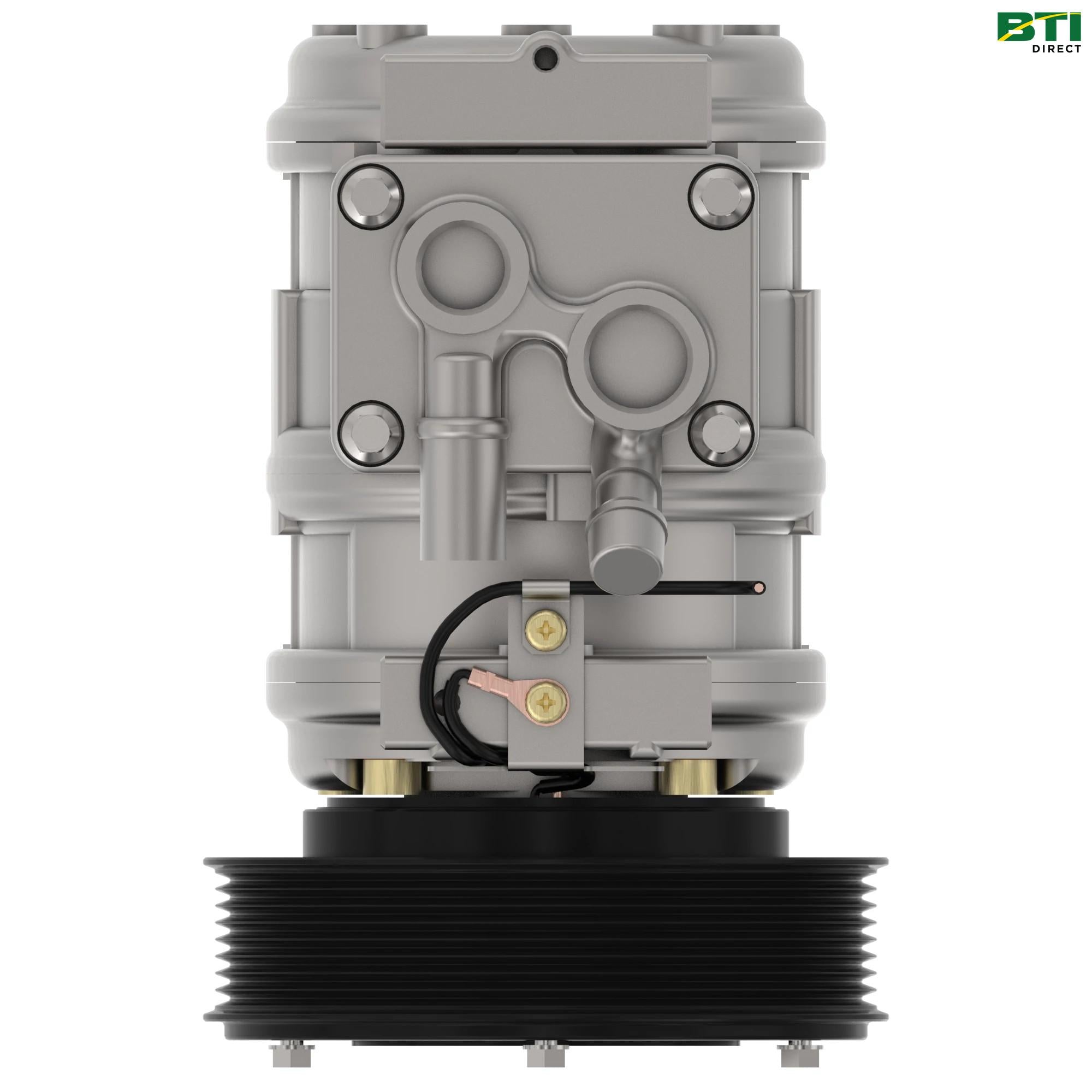 AH169875: Air Conditioner Compressor with Clutch and MOS2 Coating, 12 Volt