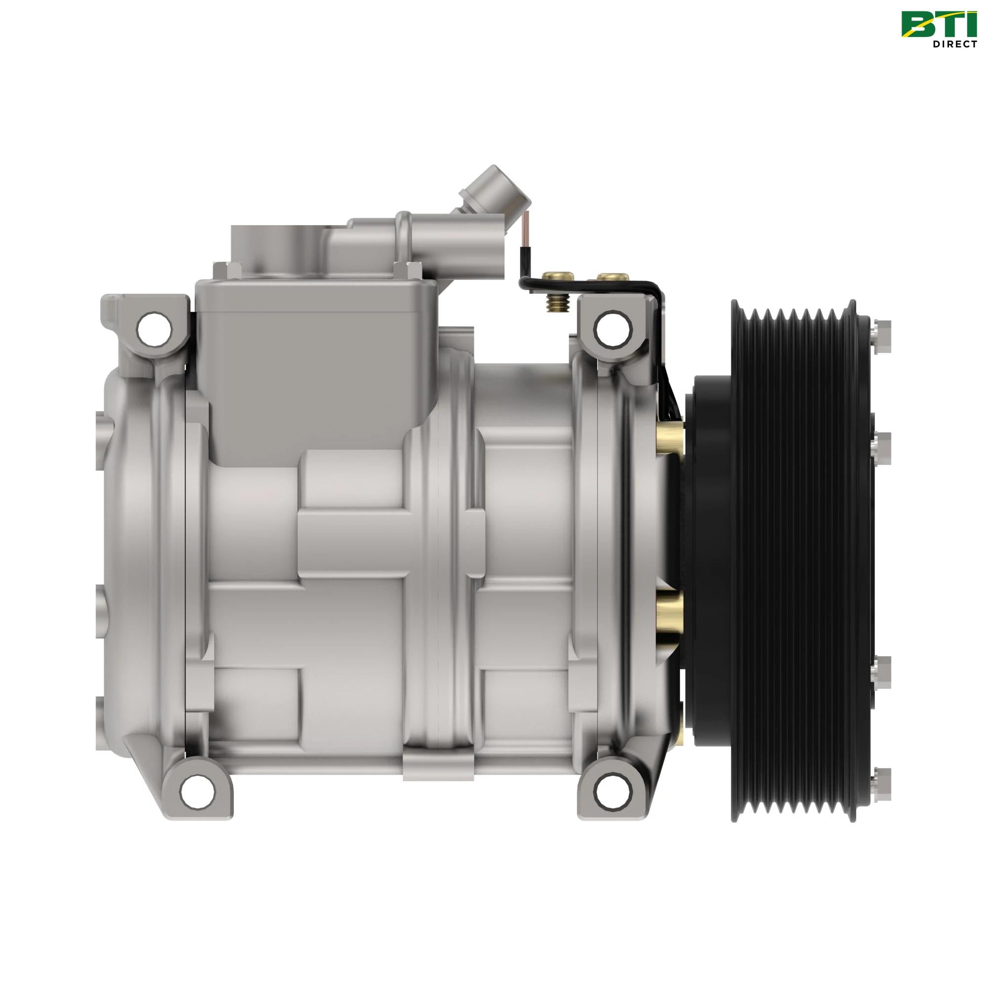 AH169875: Air Conditioner Compressor with Clutch and MOS2 Coating, 12 Volt