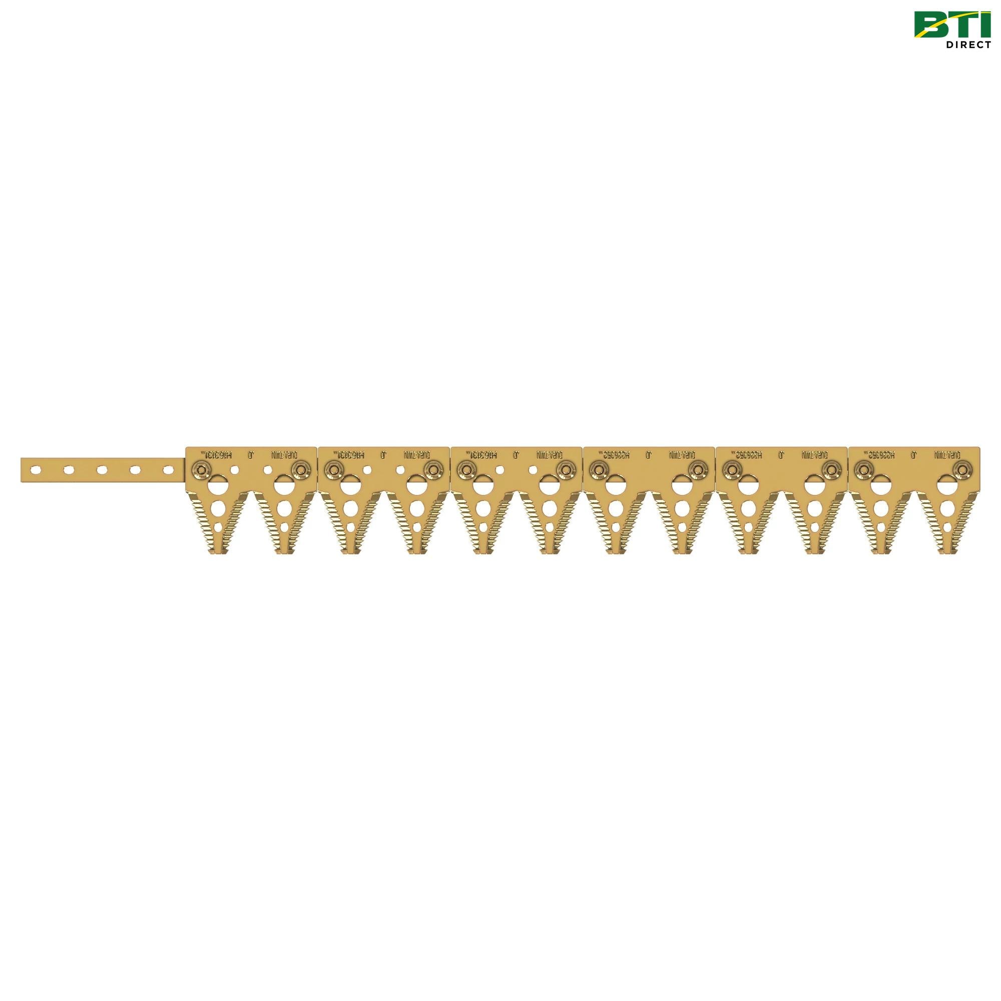 AH226569: Coarse Section Dual Knife, 40 feet, Right Side