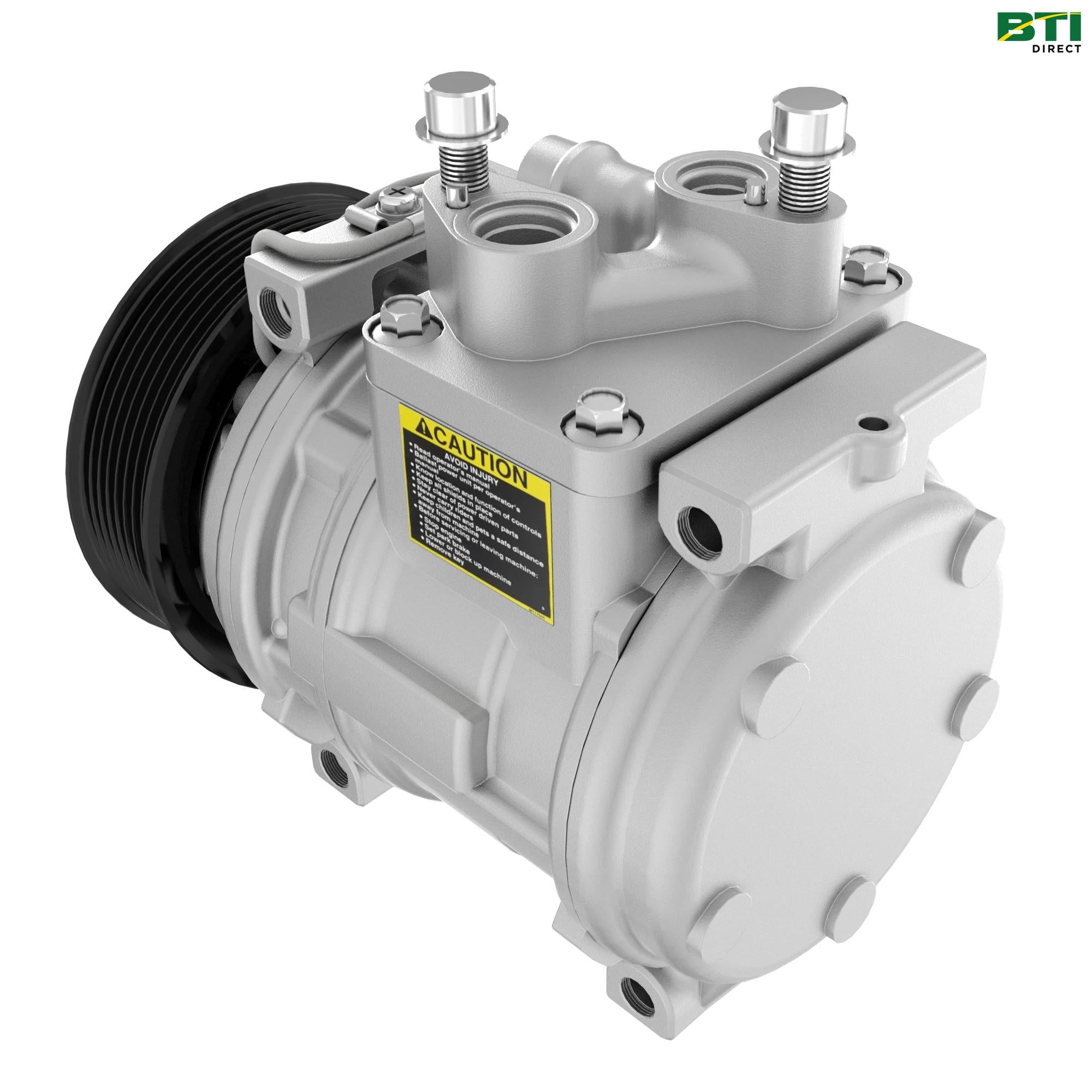 AL176858: Air Conditioner Compressor with Clutch, 12 Volt