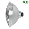 AM143352: Round Headlight, 12 Volts 37.5 Watts