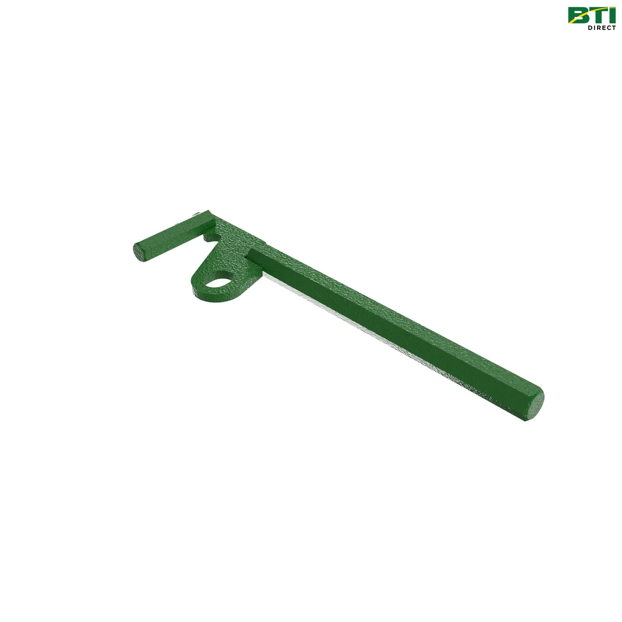 AXE11055: Front Draper Belt Tensioner Shaft, Right Side