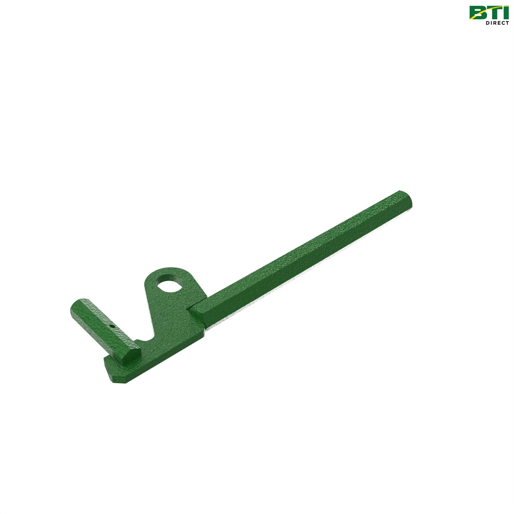 AXE11056: Front Draper Belt Tensioner Shaft, Left Side