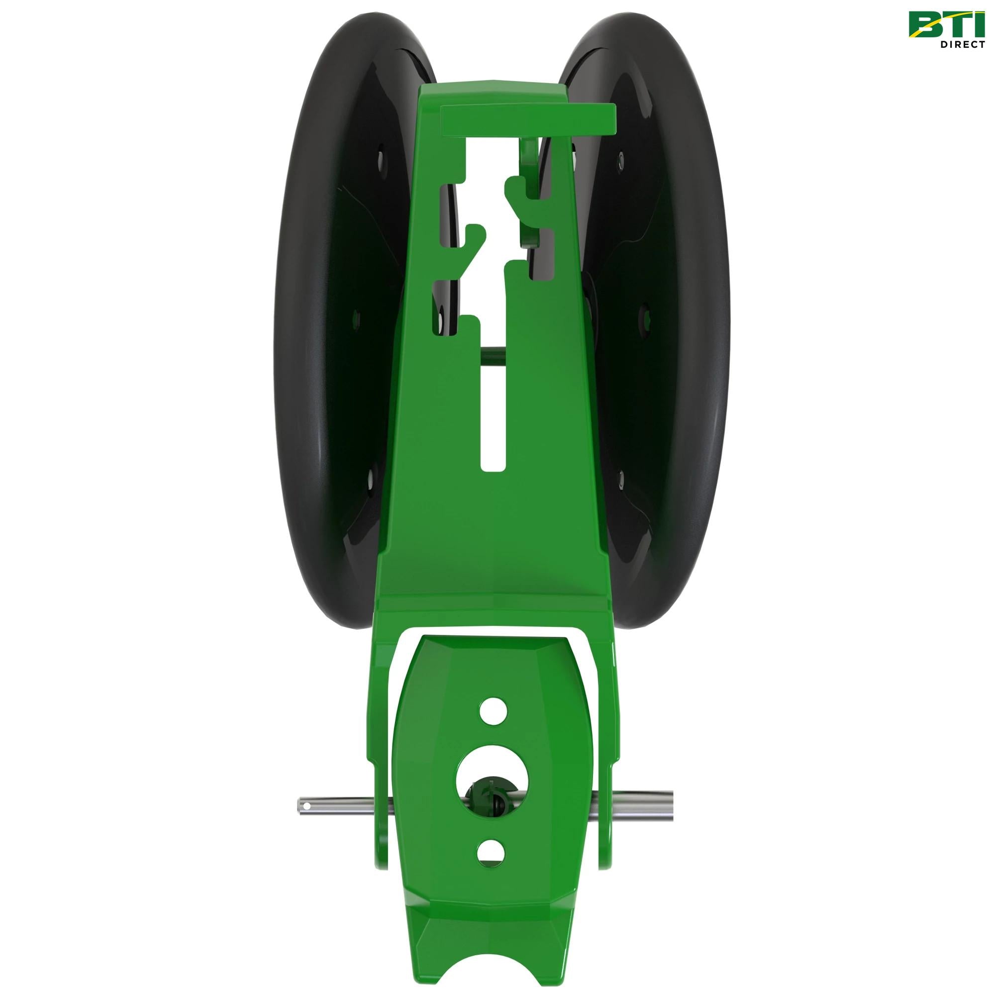 BA28966: Closing System, Rubber Tire Wheels and Wheel Arm Attachment, Single Row