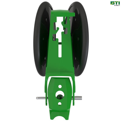 BA28966: Closing System, Rubber Tire Wheels and Wheel Arm Attachment, Single Row