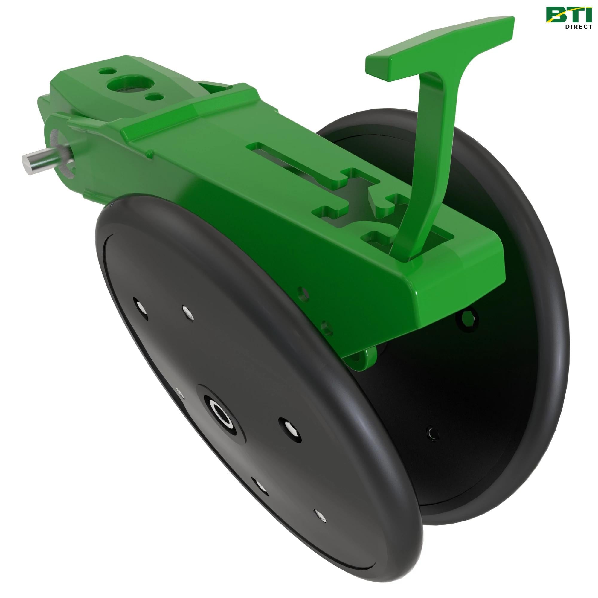 BA28966: Closing System, Rubber Tire Wheels and Wheel Arm Attachment, Single Row