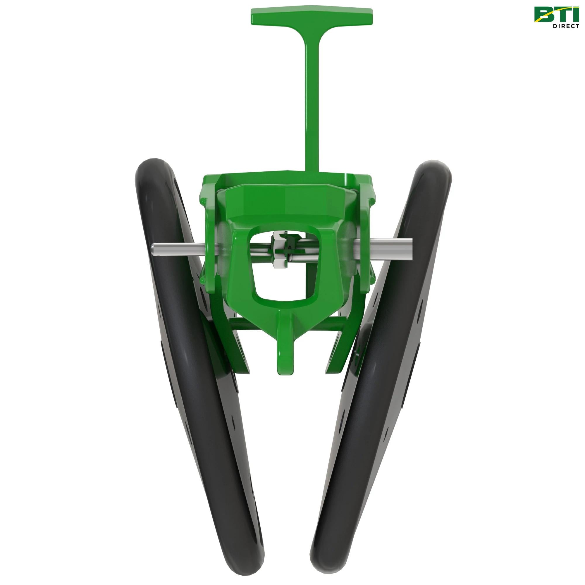 BA28966: Closing System, Rubber Tire Wheels and Wheel Arm Attachment, Single Row