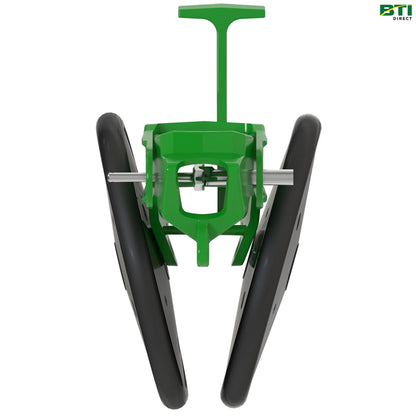 BA28966: Closing System, Rubber Tire Wheels and Wheel Arm Attachment, Single Row