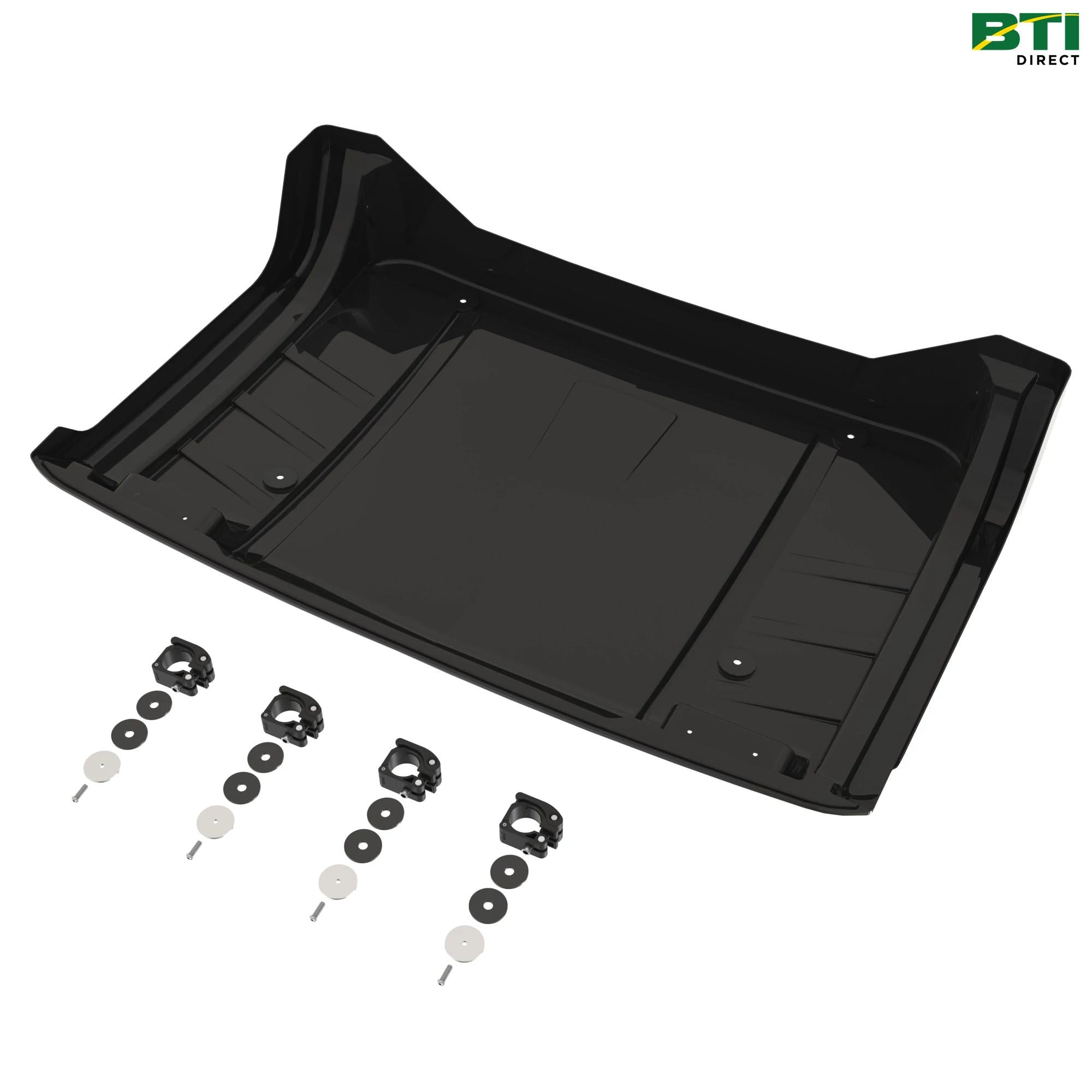 BM23063: Black Poly Roof