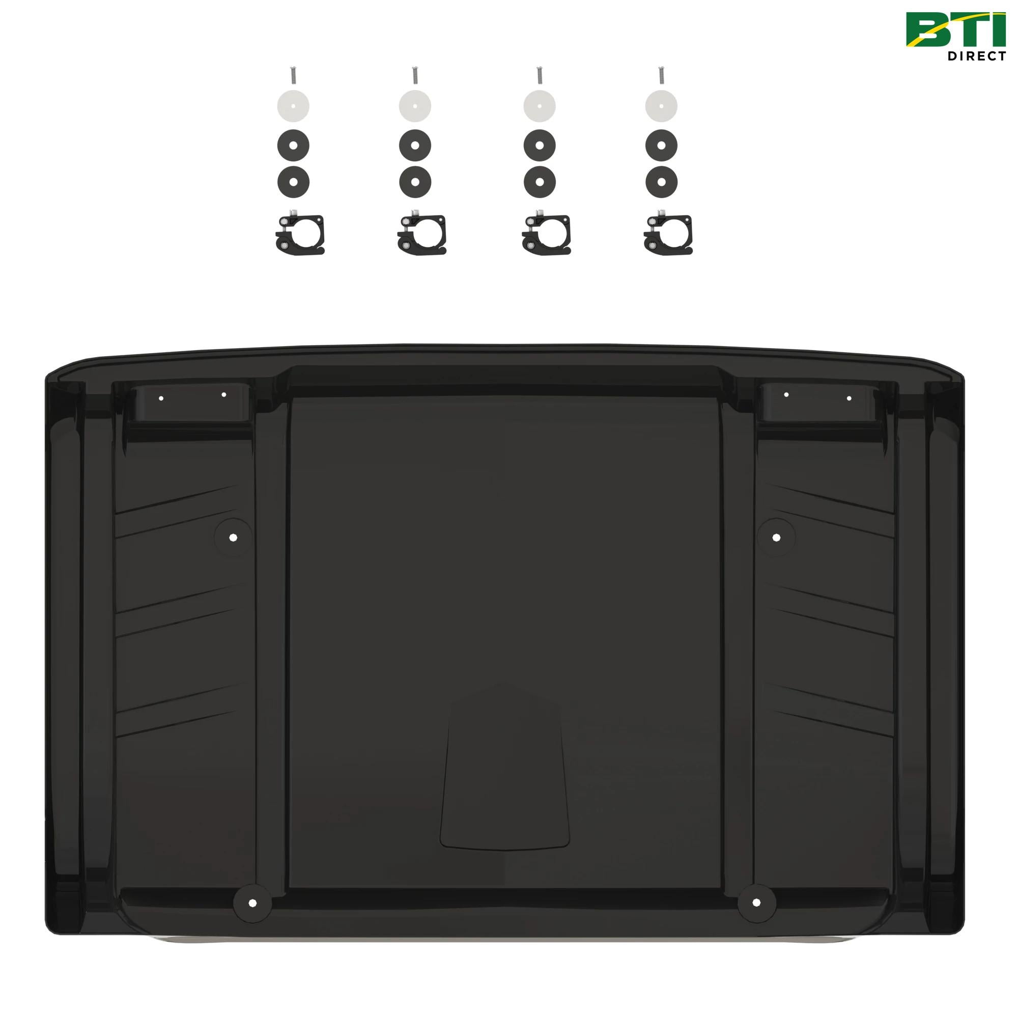 BM23063: Black Poly Roof