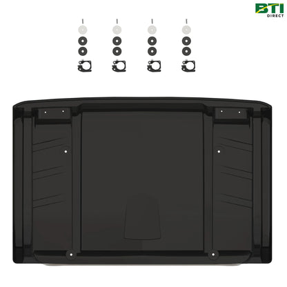 BM23063: Black Poly Roof