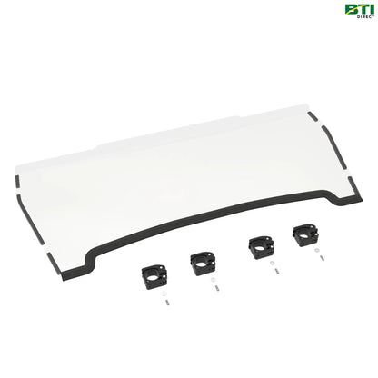 BM25260: Abrasion-Resistant Half Windshield