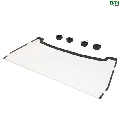 BM25260: Abrasion-Resistant Half Windshield