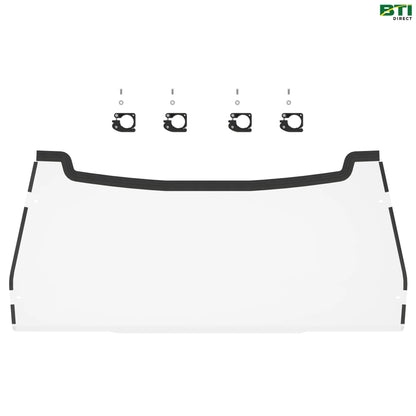 BM25260: Abrasion-Resistant Half Windshield