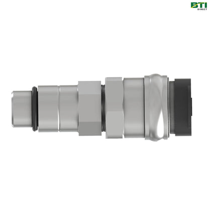 BRE10281: Motor Case Drain Hydraulic Quick Coupler Attachment