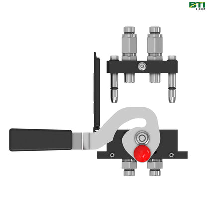 BW16132: Three Function Hydraulic Quick-Connect Coupler Attachment