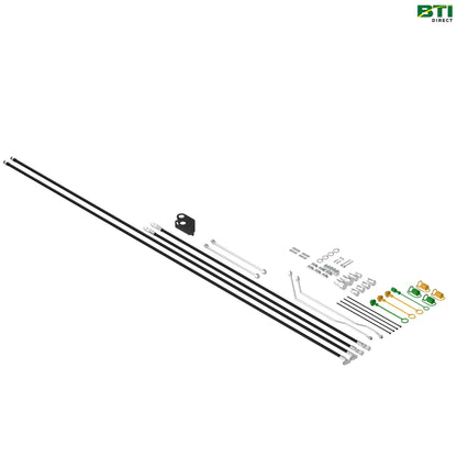 BW16138: Three Function Hydraulic Line and Hose Attachment