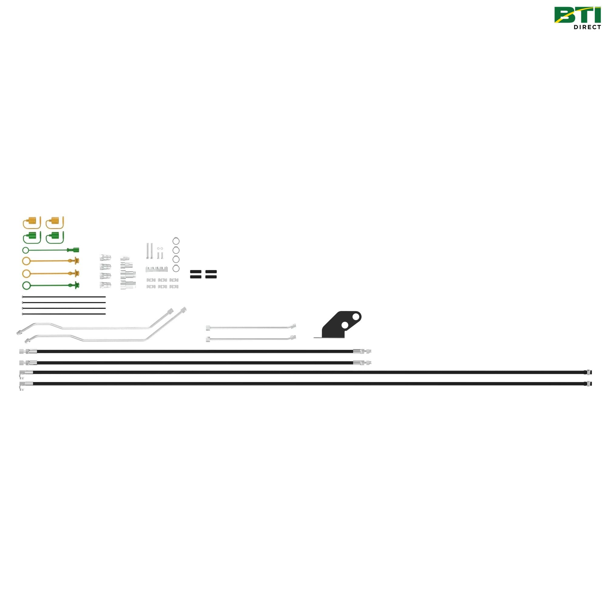 BW16138: Three Function Hydraulic Line and Hose Attachment