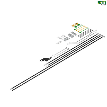 BW16138: Three Function Hydraulic Line and Hose Attachment