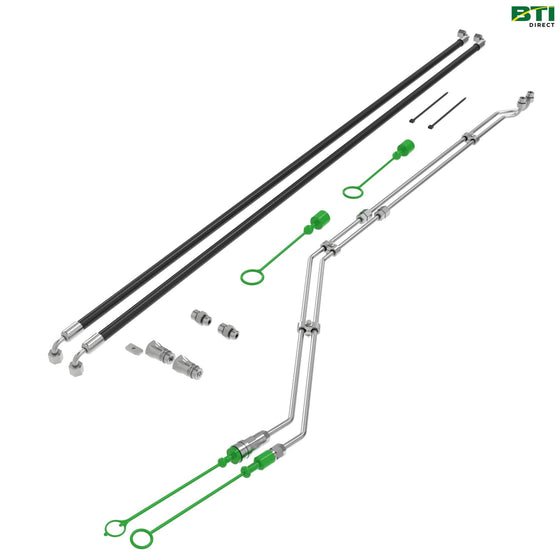 BW16414: Third-Function Hydraulic Line and Hose Attachment