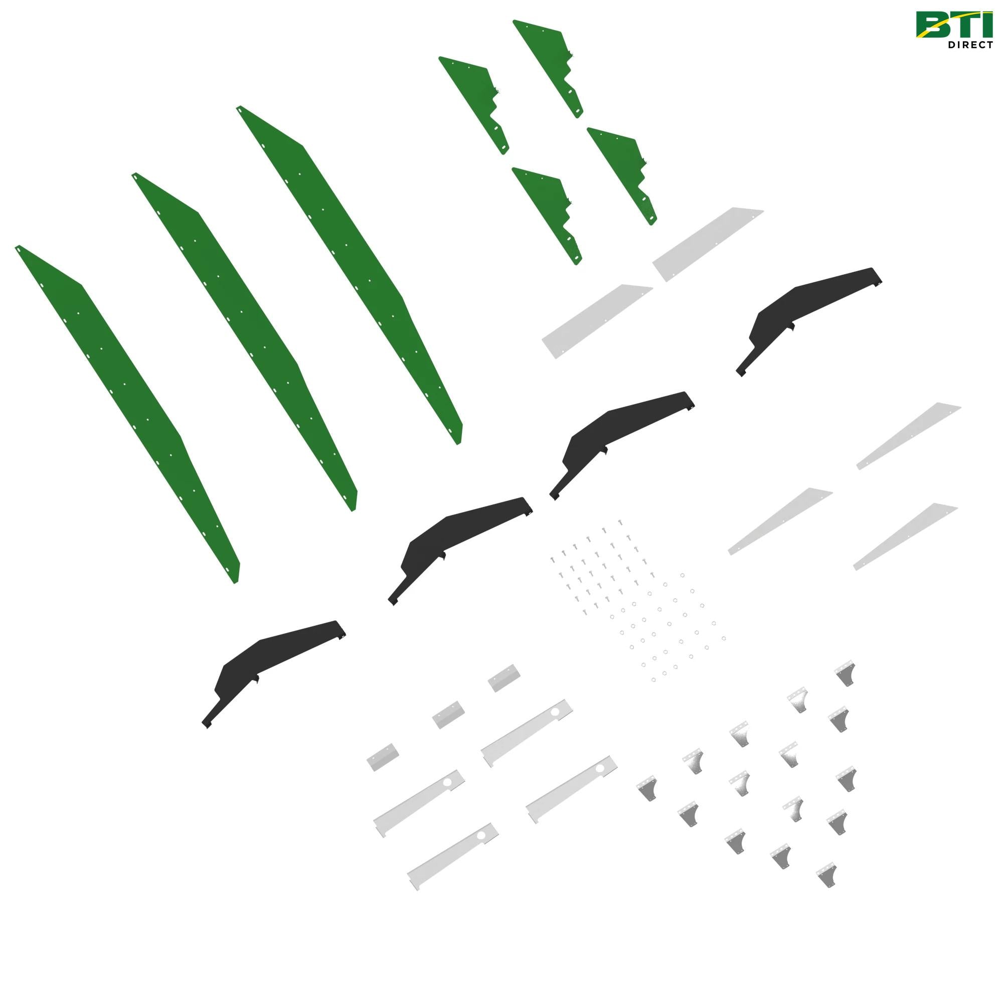 BXE10476: Side Hill Cleaning Shoe Attachment with Front Chaffer Extension