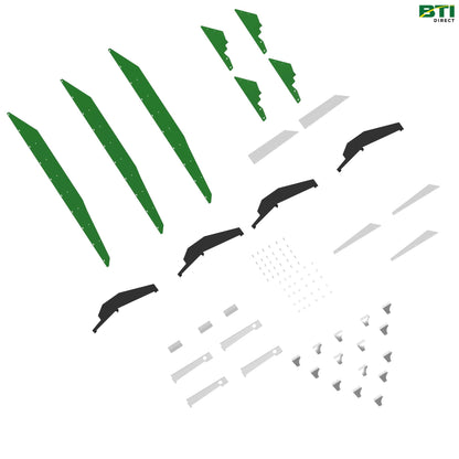 BXE10476: Side Hill Cleaning Shoe Attachment with Front Chaffer Extension
