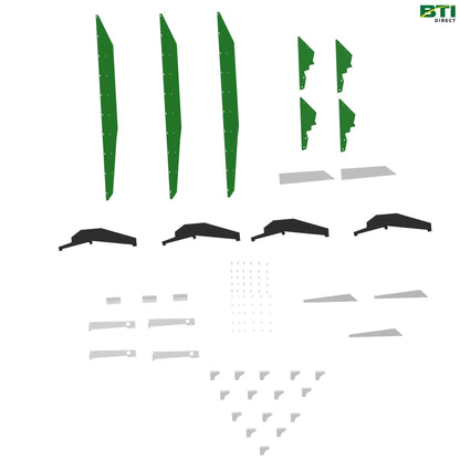 BXE10476: Side Hill Cleaning Shoe Attachment with Front Chaffer Extension