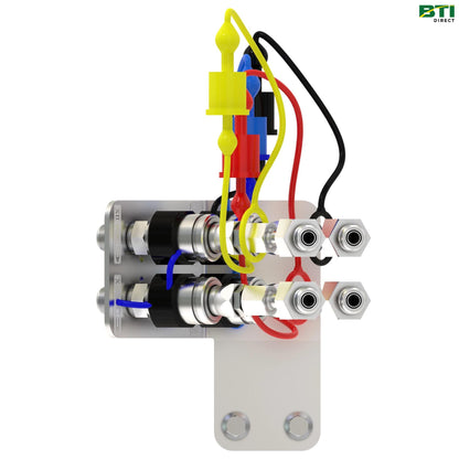 BXX10027: Two Function Hydraulic Quick-Connect Coupler and Bracket Attachment