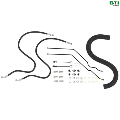 BXX10268: 3rd Function Hydraulic Hoses and Rigid Lines Attachment