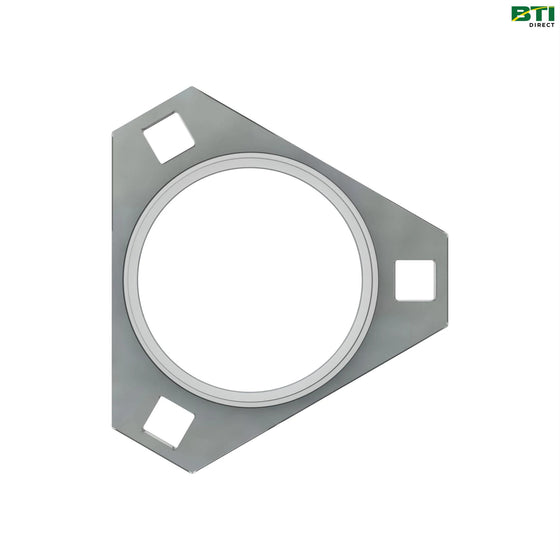 E10018: 3-Hole Flanged Bearing Housing