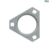 E10018: 3-Hole Flanged Bearing Housing