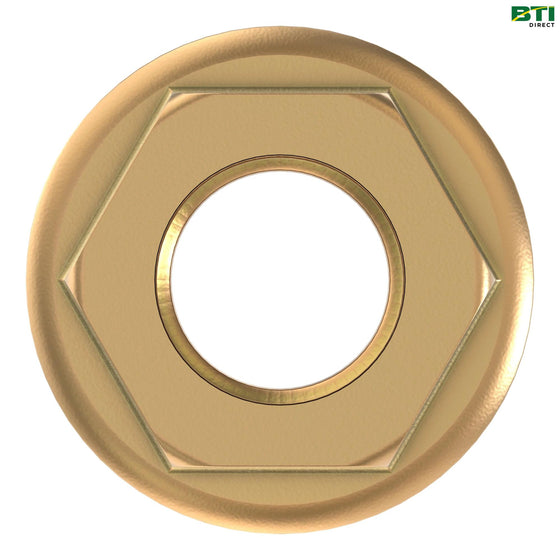 E62934: Hexagonal Flange Nut, 1/2"