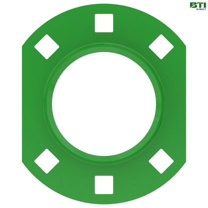 E81542: 6-Hole Flanged Bearing Housing