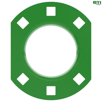 E81542: 6-Hole Flanged Bearing Housing