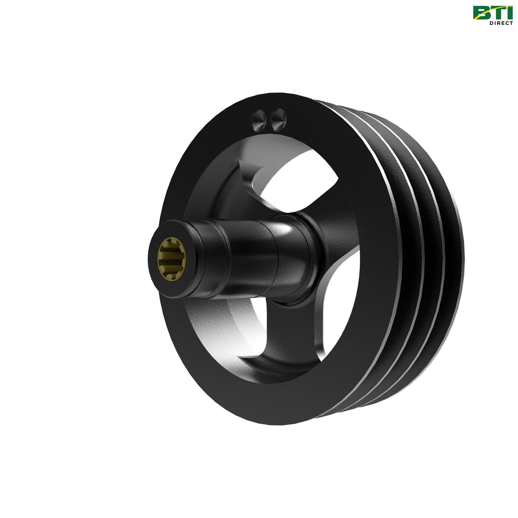 E92335: Rotary Disk Mower Belt Drive Pulley