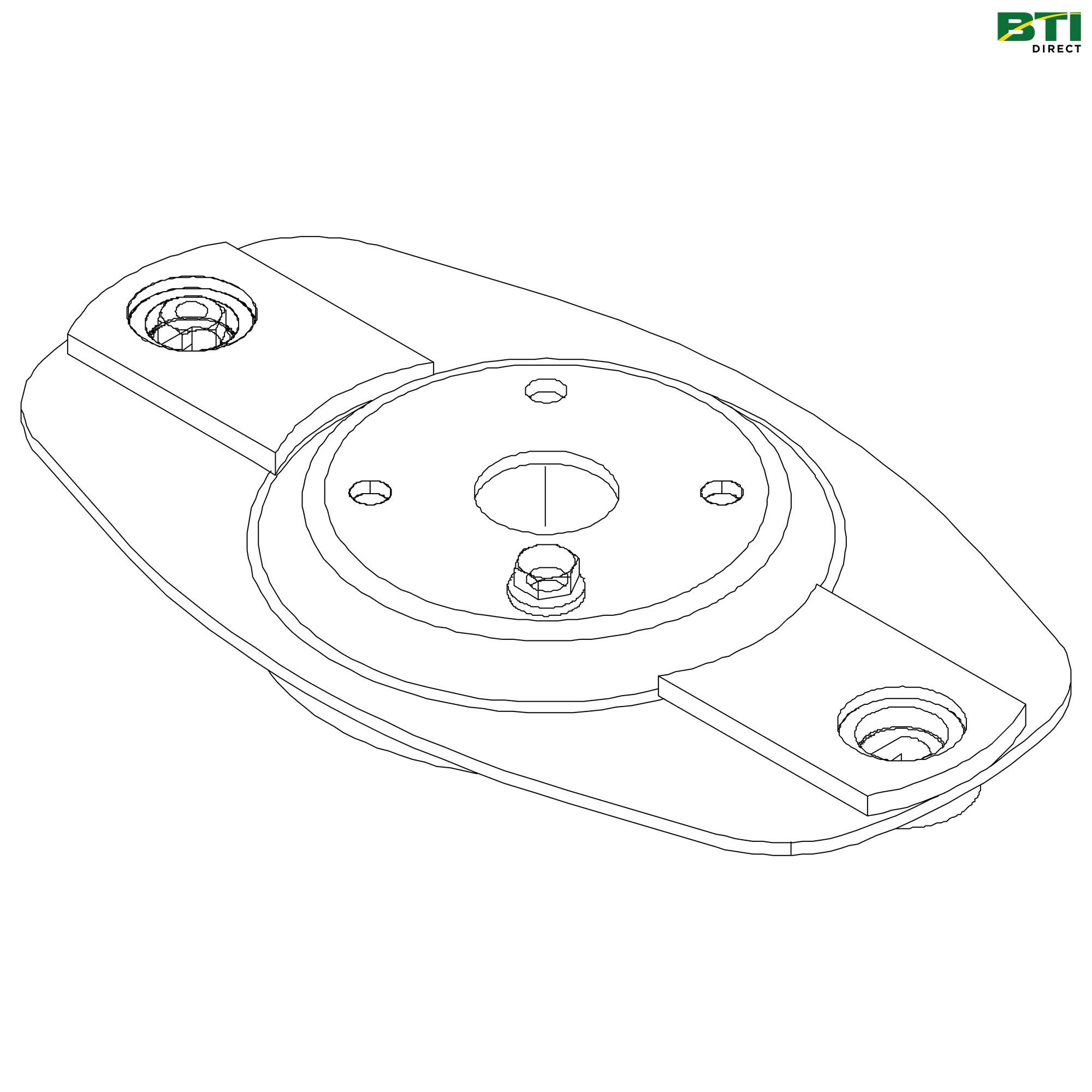E97748: Heavy Duty Cutterbar Disk
