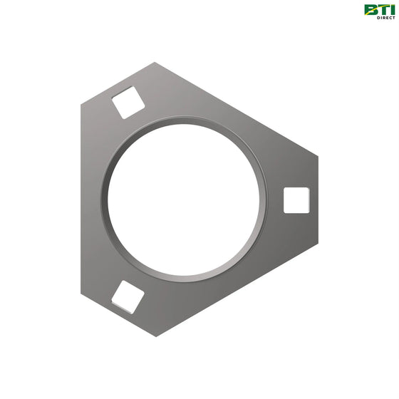 H103264: 3-Hole Flanged Bearing Housing