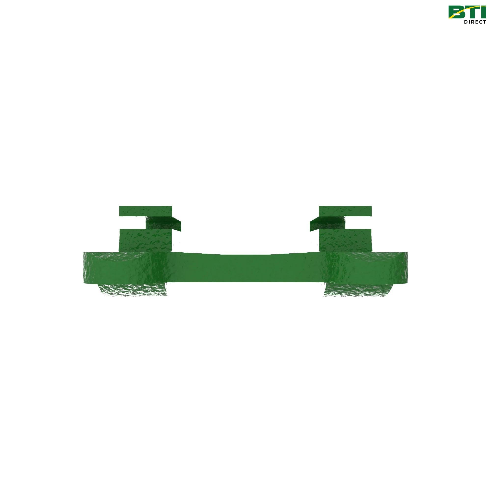 H153719: Single Heat Treated Standard Double Knife Guard, Green