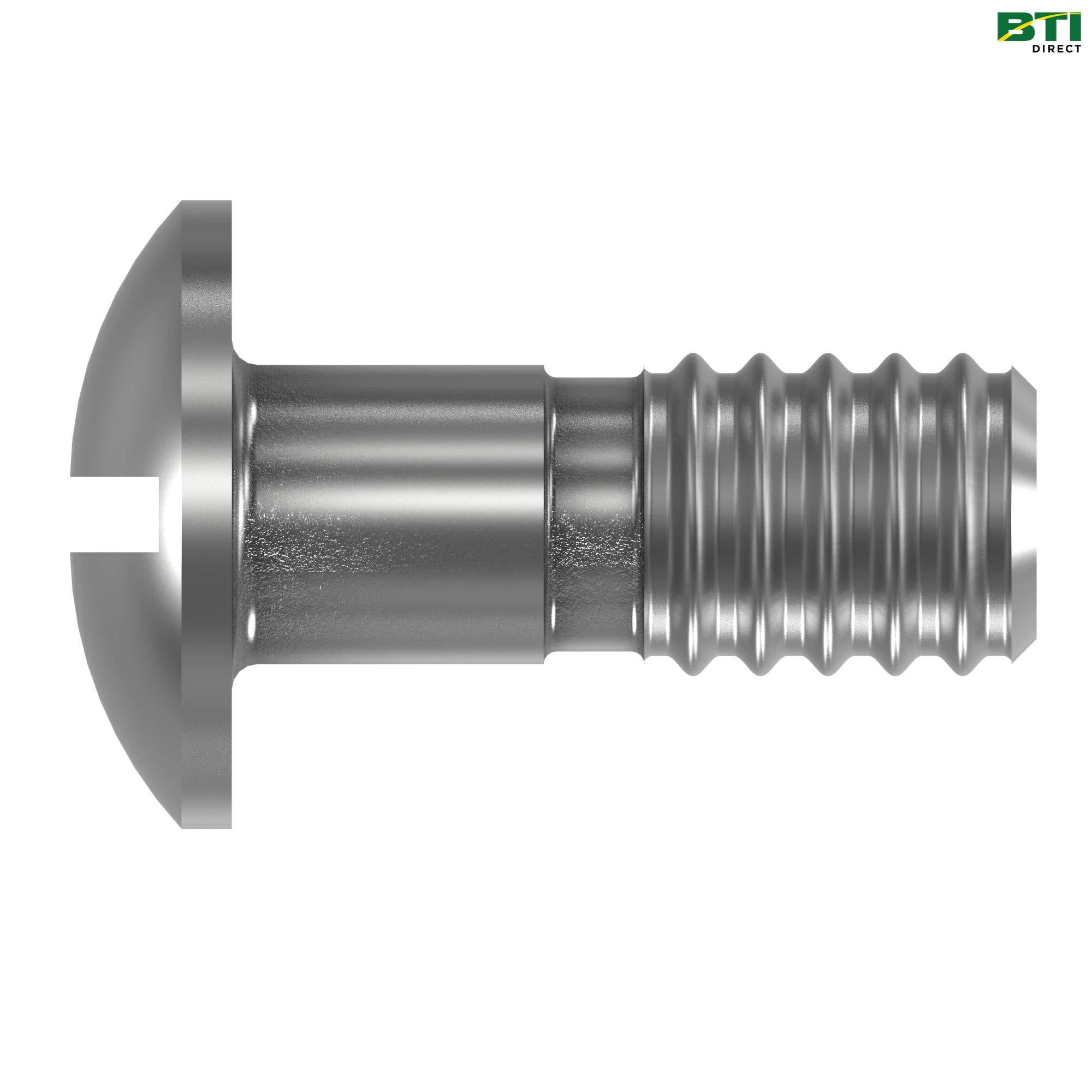 H158341: Round Head Square Neck Screw, M6 X 16