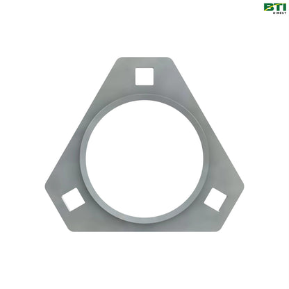 H161529: 3-Hole Flanged Bearing Housing