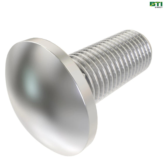 H174755: Round Head Square Neck Bolt, M10 X 30