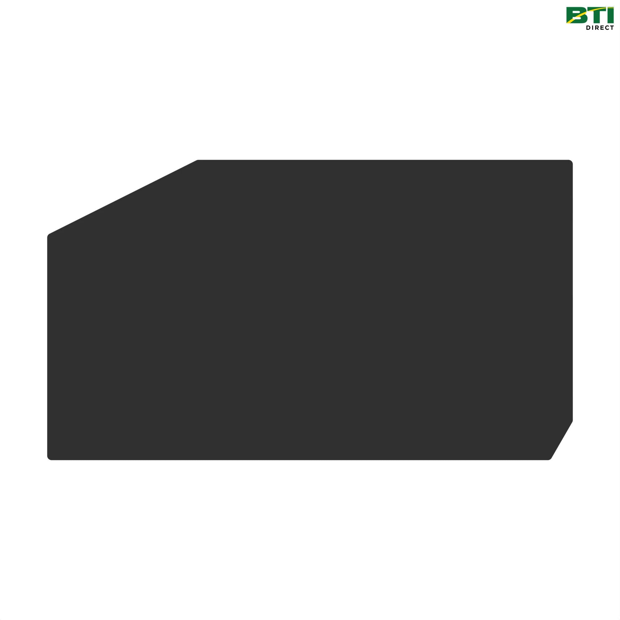 H221045: Wide Spread Tailboard Twin Disk Blade, Right Side