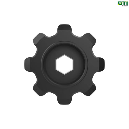 H85252: Upper Drive Gathering Chain Sprocket, 8 Teeth