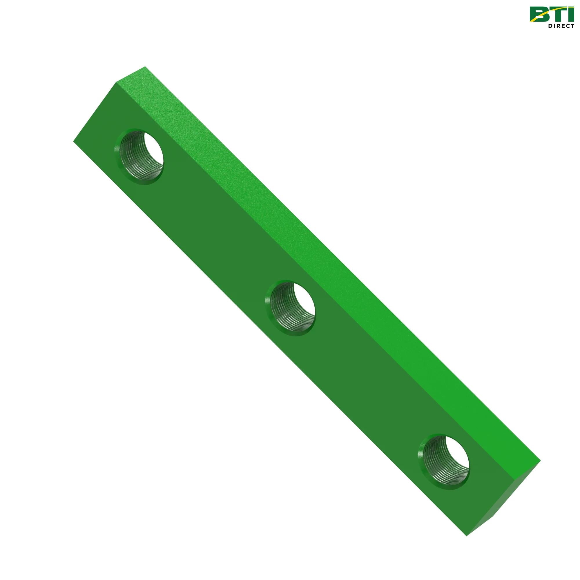 HXE121393: Cutterhead Drum Knife Threaded Bar Plate