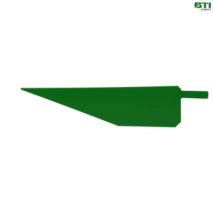 HXE36443: Straw Chopper Vane, Left Side